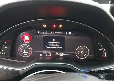 2017 Audi Q7 3.0T Premium from USA, damaged, VIN WA1VAAF78HD021285